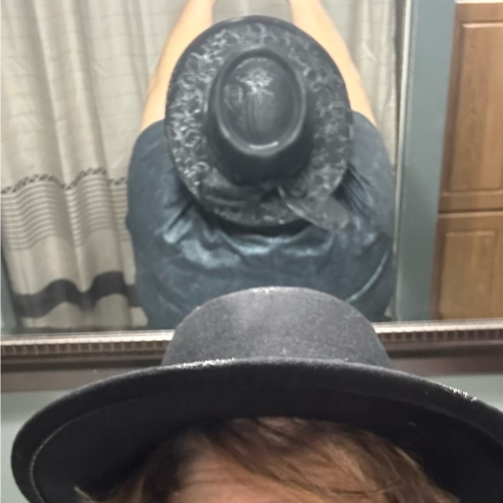 Black Roses and Cactus Hat